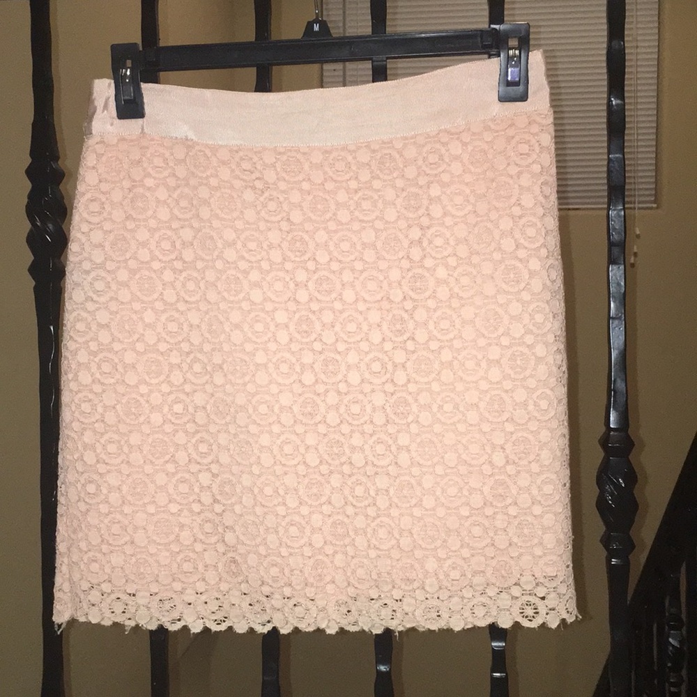 Peach skirt